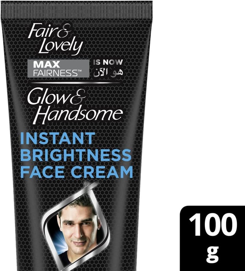 Glow & Handsome Face Cream Instant Brightness 100g - Image 2
