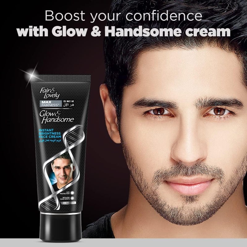 Glow & Handsome Face Cream Instant Brightness 100g - Image 4