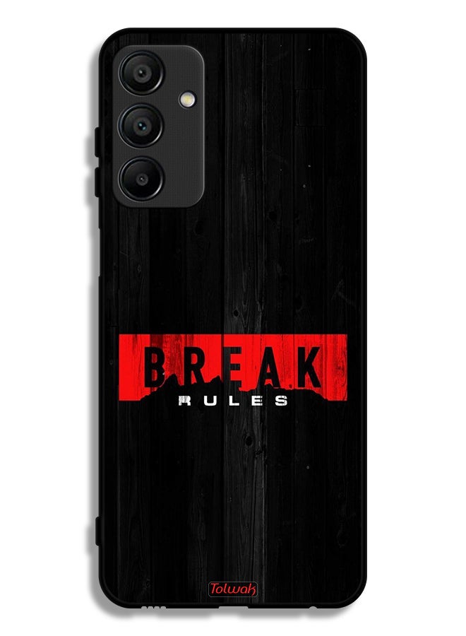 Tolwak Samsung Galaxy A15 4G Protective Case Cover Break Rules - Image 1