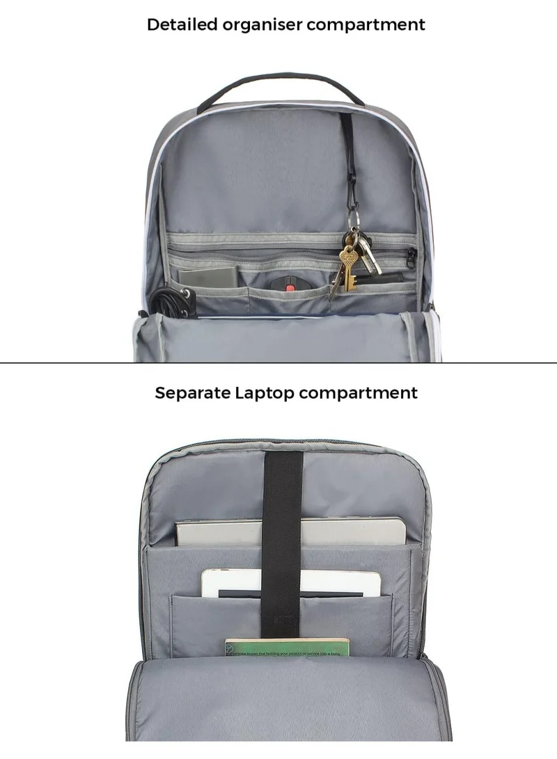 URBAN TRIBE URBAN TRIBE Amigo Lite Laptop Backpack, Sky Blue, L, Casual