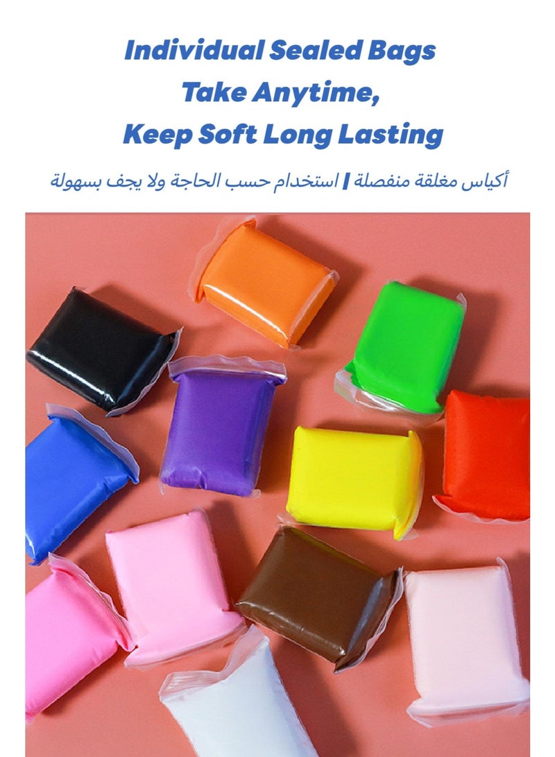 Child-safe air-dry clay in 24 vibrant, attractive colors. Best of all, it’s non-sticky, and comes with 3 free clay tools. - Image 5