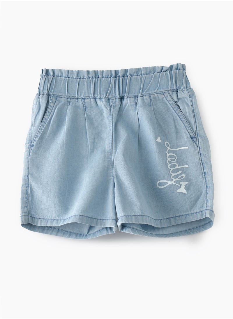 Jelliene Sunshine Sprints: Girls' Soft Shorts Playful Comfort & Summer Adventures  - Image 1