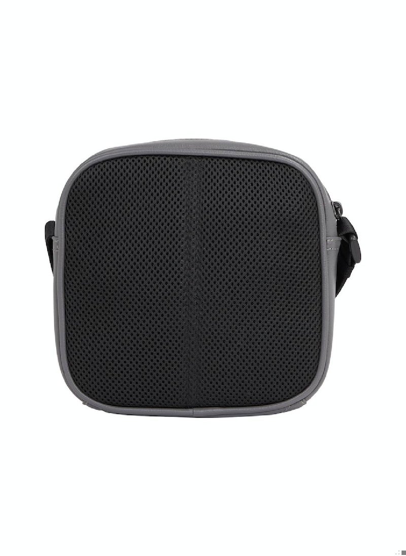 Calvin Klein Jeans Men's Square Crossbody Bag - Polyester, Gray  - Image 3