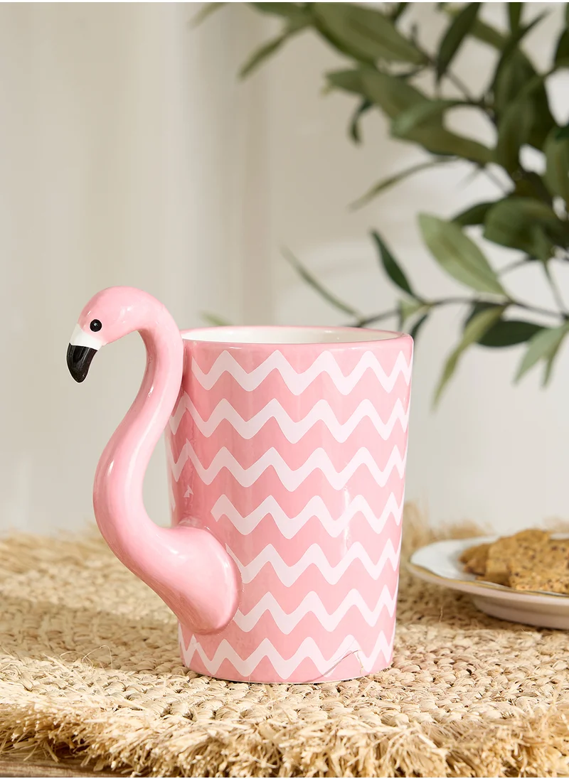 Sass & Belle Ziggy Flamingo Mug