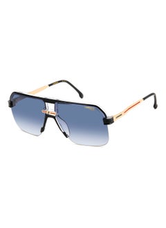 Carrera Men's UV Protection Square Shape Metal Sunglasses CARRERA 1066/S BLUE 54 - Lens Size: 53.5 Mm - Black Cry  - Image 1