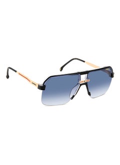 Carrera Men's UV Protection Square Shape Metal Sunglasses CARRERA 1066/S BLUE 54 - Lens Size: 53.5 Mm - Black Cry  - Image 2