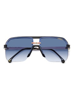 Carrera Men's UV Protection Square Shape Metal Sunglasses CARRERA 1066/S BLUE 54 - Lens Size: 53.5 Mm - Black Cry  - Image 4