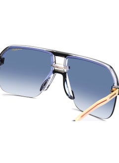 Carrera Men's UV Protection Square Shape Metal Sunglasses CARRERA 1066/S BLUE 54 - Lens Size: 53.5 Mm - Black Cry  - Image 5