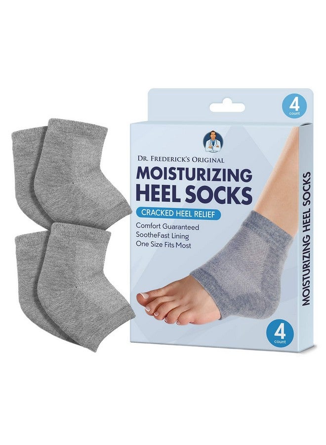 Esbriet Original Moisturizing Heel Socks for Cracked Heel Treatment - 2 Pairs - Stop Cracked Heels in Their Tracks - Image 1