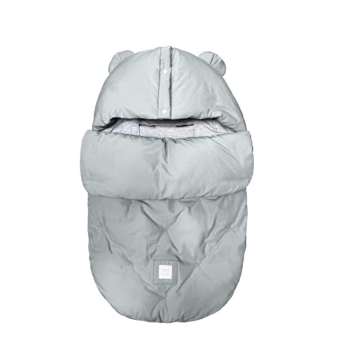7 A.M 7AM Enfant Universal Stroller Footmuff - Water Repellent Winter Bunting Bag for Strollers & Car Seats, Soft Micro-Fleece & Plush Lined Stroller Footmuff for Baby Boy & Girl | BebePOD - Image 4