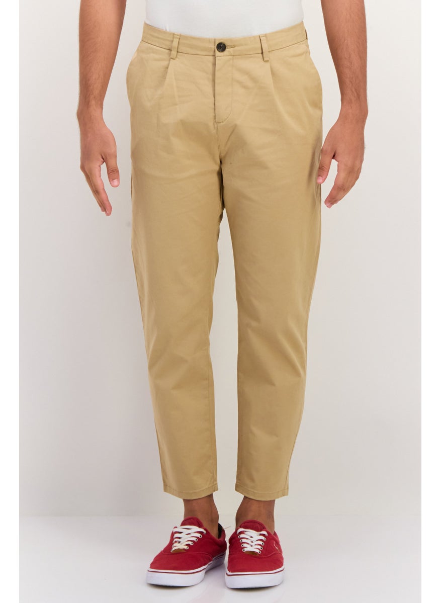 Men Slim Fit Solid Chino Pants, Beige - pzsku/Z2AA601FC047D723AC9F8Z/45/_/1737642097/8509ba87-6b0c-41db-b704-6427a561f40c