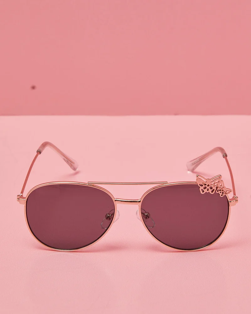 Redtag Girls Sunglasses With Embellished Case