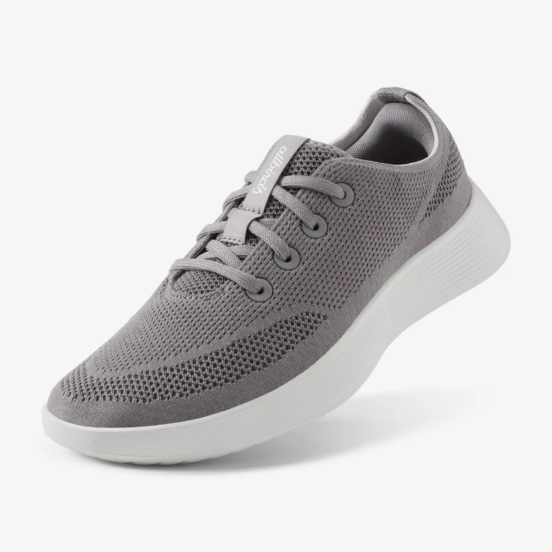 اول بيردز Men's Tree Runner Go - Medium Grey (Blizzard Sole)
