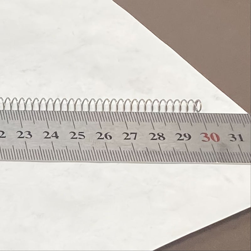 زنبرك ضغط بقطر سلك 0.6 مم وقطر خارجي 5 مم وطول 305 مم لمشاريع DIY وتجميع الألعاب واستبدال الأجزاء الكهربائية والصيانة اليومية. - Image 3