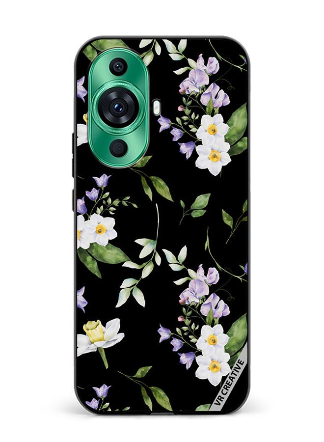 VR CREATIVE Protective Case Cover For Huawei nova 11 Pro Flower Design Multicolour - Image 1