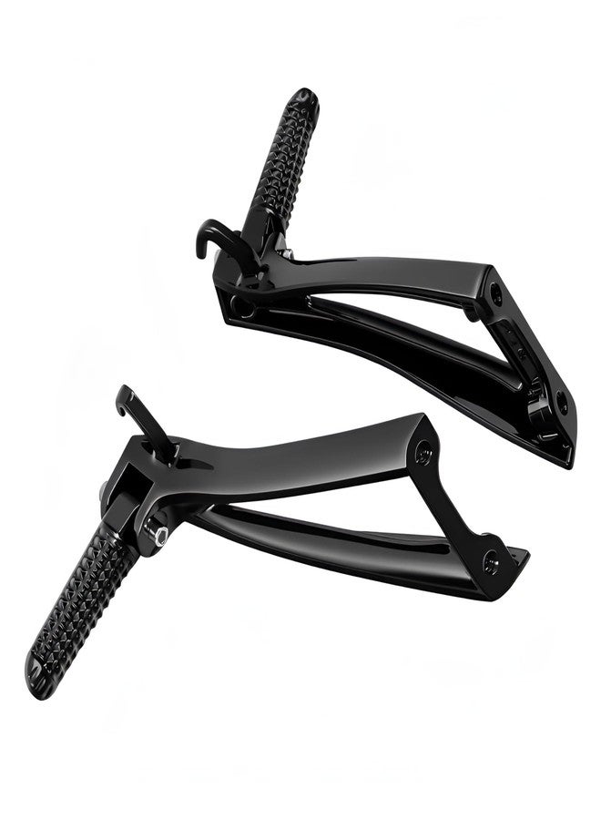 TCMI Motorcycles Black Rear Passenger Foot Pegs Rest Bracket Fit for Yamaha YZF-R6 YZF R6 2006-2016 2015 - Image 4