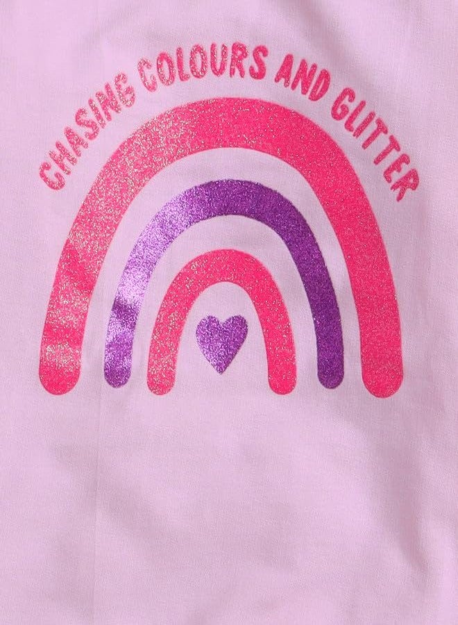 BUMZEE سويت شيرت قطني بأكمام طويلة للبنات من بامزي، لون وردي فاتح، مناسب للأعمار من 6 إلى 12 شهرًا (Peb9697C-bpk) - Image 3