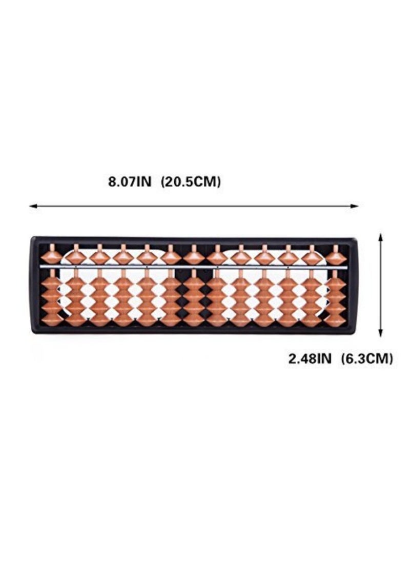 Cool Baby - COOLBABY Digital Standard Abacus-20 cm-Professional 13-Column Soroban Calculator - Image 1