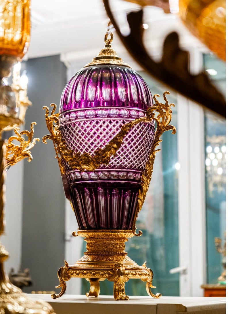 ماركة غير محددة مزهرية كريستال  - Image 1