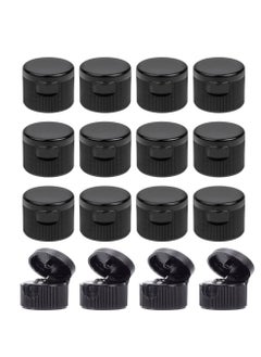 SYOSI SYOSI, 40pcs Bottle Replacement Caps, Reusable Plastic Water Bottle Lid, Top Push Pull Non Spill Flip Bottle Cap for Lotion Bottle Camping Sports Water Bottle  - Image 1