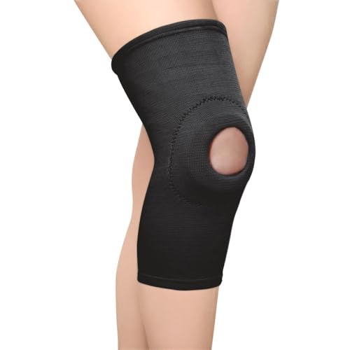 Dr. Ortho Dr.Ortho Knee Cap With Open Patella, Knee Cap For Pain Relief, Knee Support For Men & Women (Black, 2XL) - Image 1