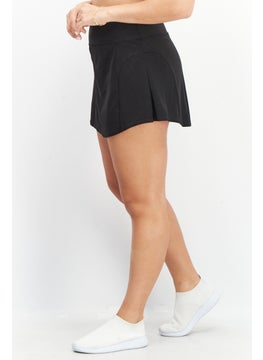 Adidas Women Sportswear Fit Brand Logo Training Skirt, Black  - Image 3
