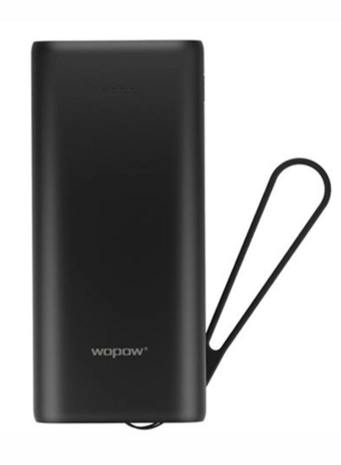 Wopow L20 High-Capacity 20000mAh Portable Charger with IQ Charge and Flight-Safe Design