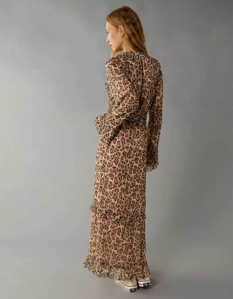 American Eagle AE Midi Shirt Dress