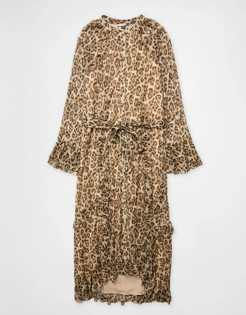 American Eagle AE Midi Shirt Dress