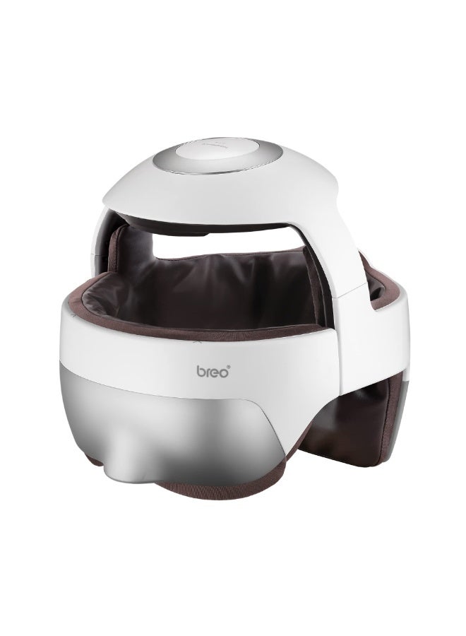 Breo iDream5s Electric Head Massager with APP Control, Eye & Scalp & Head Massage Helmet with Heat, Kneading, Air Compression, Massager for Headache, Stress Relief, Deep Sleeping - Image 1