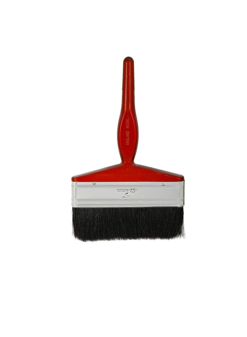 Paint Brush - 6 Inch - Red Color - Nylon Material  - Image 1