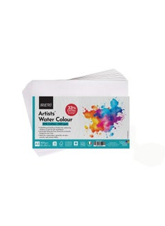 BRUSTRO BRUSTRO Artists Watercolour Paper | 300 GSM, A3, 25% Cotton, Cold Pressed | Pack of 12 Sheets | Ideal for Artist, Professional Drawing, Painting Dry & Wet, Fine Art, School, Students, Watercolor  - Image 4
