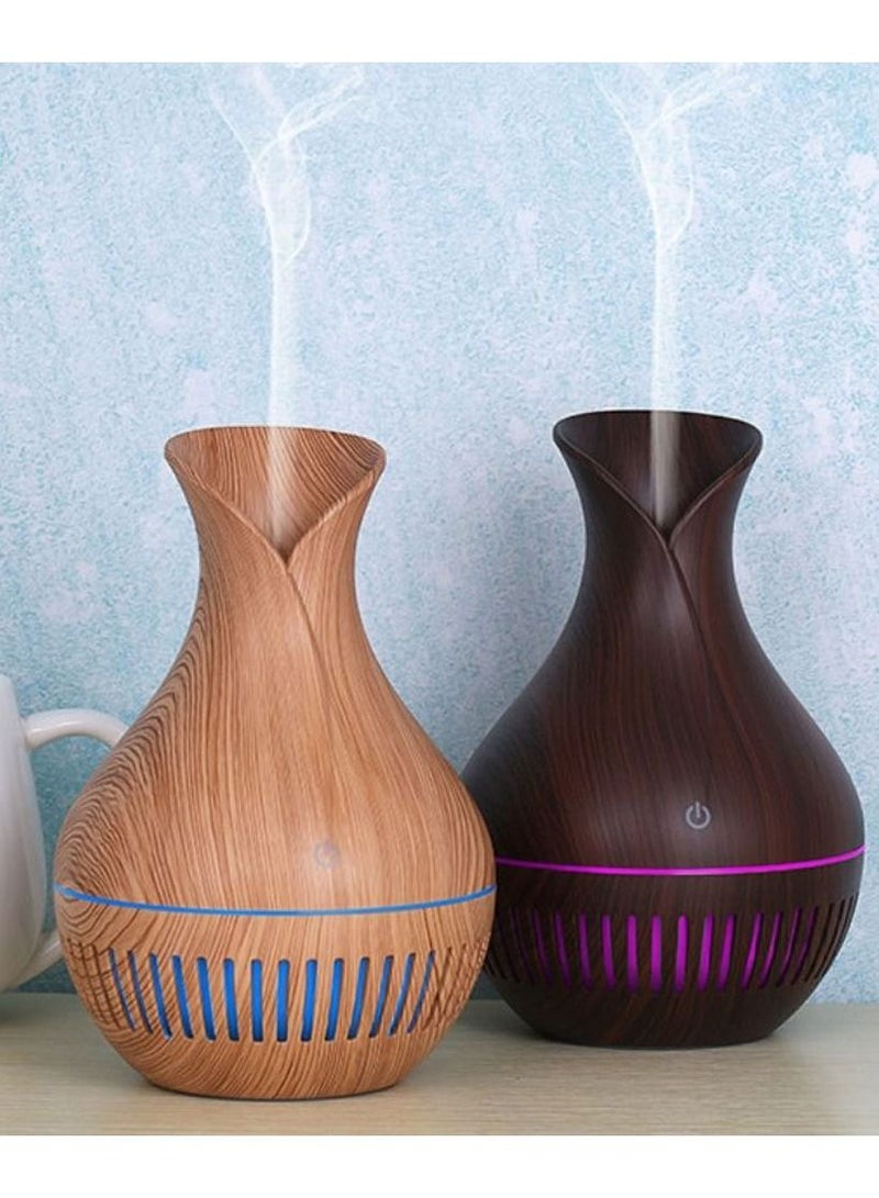 Bosidin Portable Air Humidifier USB Aroma Diffuser Touch Sensitive for Home Office Fragrance - Image 2