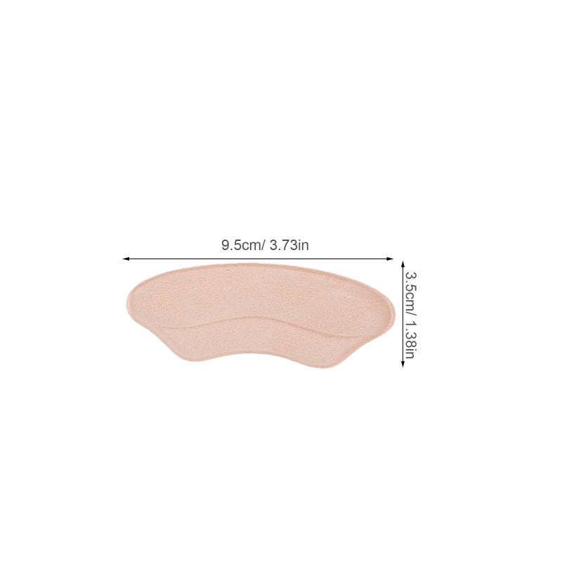 5 Pairs Gel Heel Pads Shoe Liners Cushion Inserts Anti Blister Loose Fit - Image 3