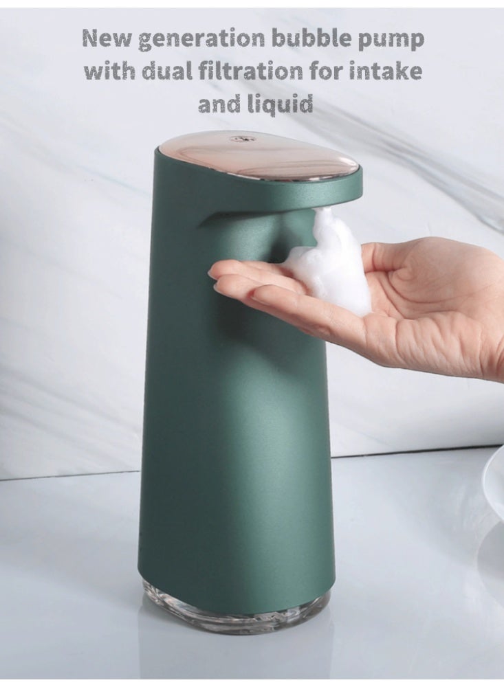 Automatic Hand Washing Liquid Machine Intelligent Induction Electric Mobile Phone Soap Dispenser Foam Dispenser Military Green Foam Model  - Image 4