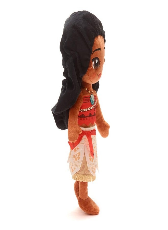 Disney Store Official Princess Plush Doll, Moana, Medium 14 Inches, Soft Plushy with Embroidered Features, Princess Toys for Girls, Disney Dolls, Stuffed Animals for Girls - Image 3