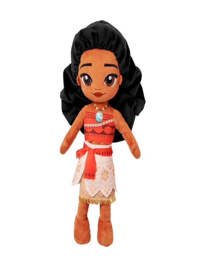 Disney Store Official Princess Plush Doll, Moana, Medium 14 Inches, Soft Plushy with Embroidered Features, Princess Toys for Girls, Disney Dolls, Stuffed Animals for Girls - Image 1
