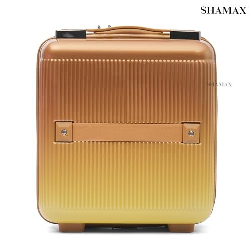 SHAMAX Vanity Box Storage Organiser for Cosmetics and Jewellery Box Cosmetic Storage case Portable, Makeup Bag for Women Carry Handles, Large Storage Wedding Gift (Pink) - Image 2