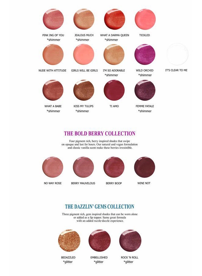 Mom's Secret 100% Natural Lip Gloss, Organic, Vegan, Gluten Free, Cruelty Free, Made in the USA, 0.18 oz. (Wine Not) - Image 3