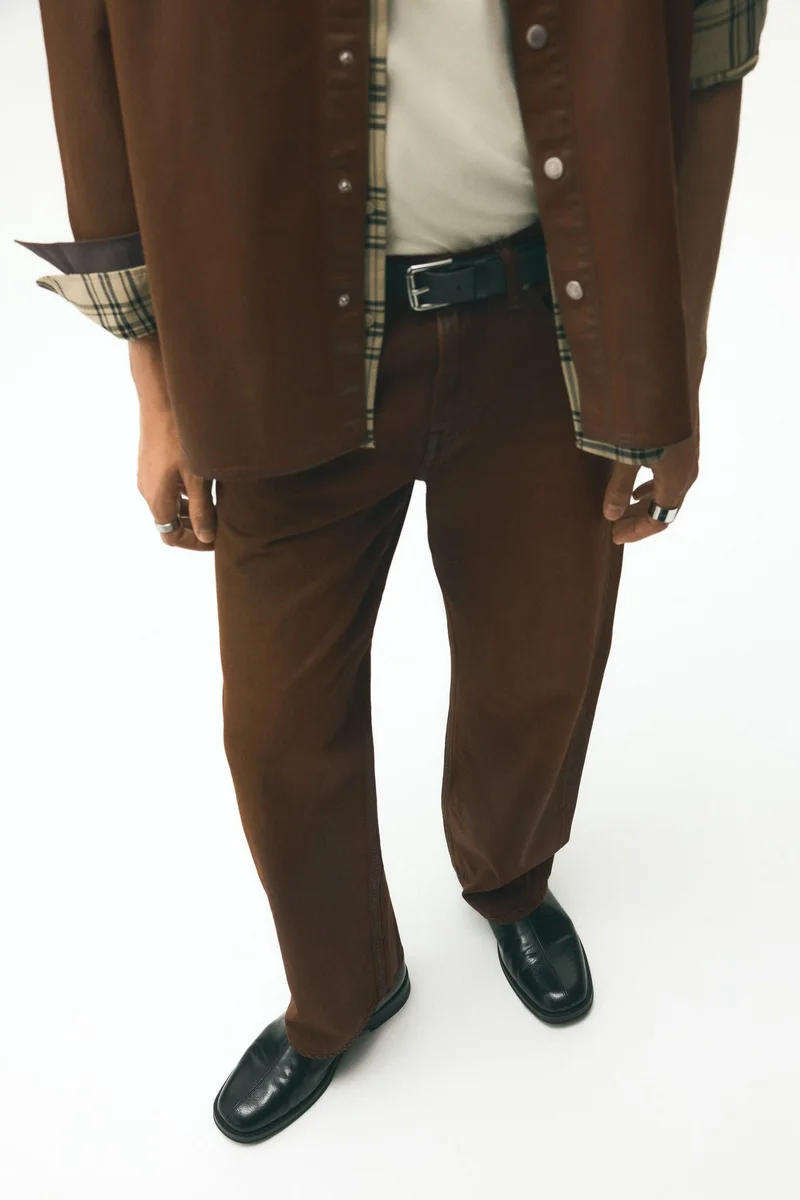 H&M  Straight Relaxed Jeans for Men | Best Price UAE