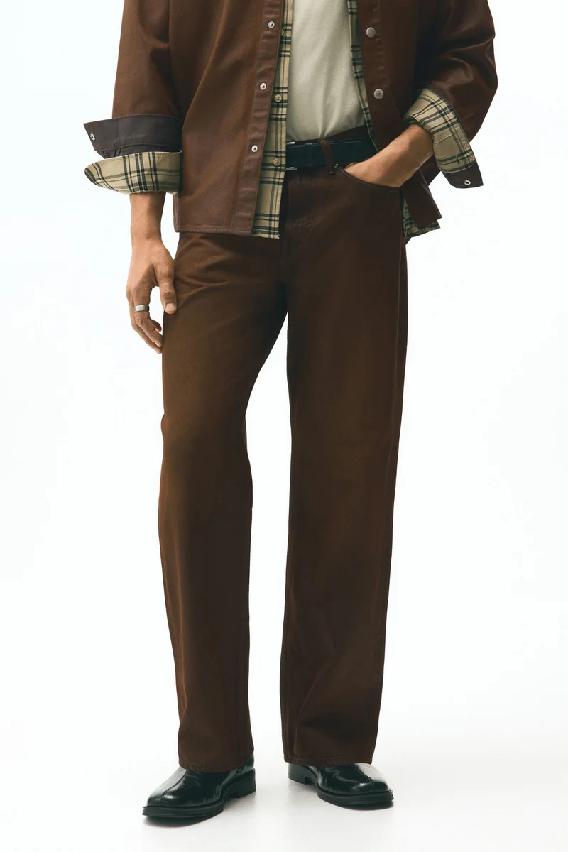 H&M  Straight Relaxed Jeans for Men | Best Price UAE