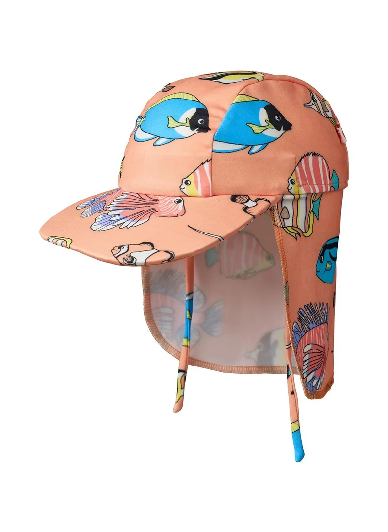 سموفولك UV50 sun hat with fish