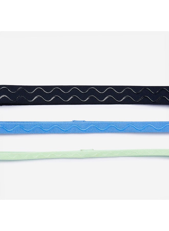 Domyos Domyos BY DECATHLON,Cardio Fitness Headband Tri-Pack - Printed  - Image 2