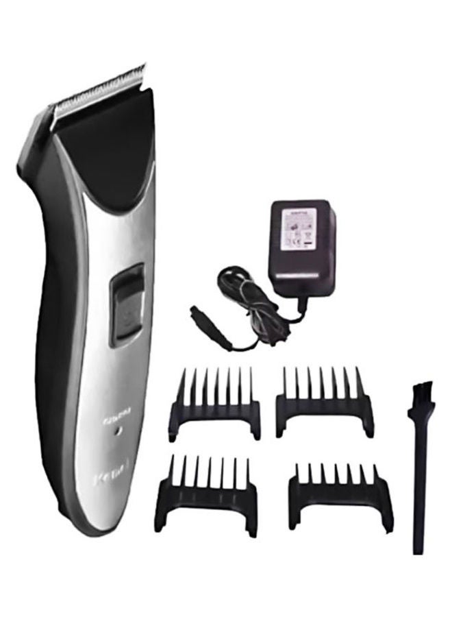 KM-3909 Professional Hair Trimmer Silver/Black