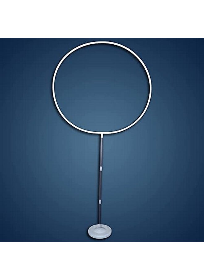 Smartcraft Smartcraft Plastic Round Circle Balloon Frame Stand Holder Kit For Decoration For Birthday, Wedding, Graduation And Baby Shower Photo Background Decoration, Pack of 1  - Image 1