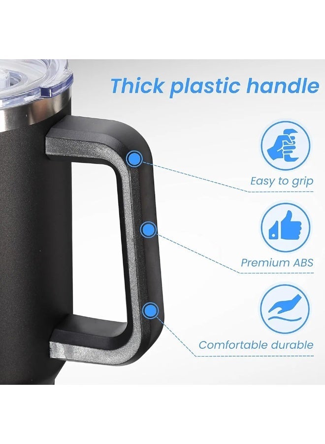 Stanley Original Flowstate Quencher H2.0 Vacuum Insulated Stainless Steel Mug with Lid and Straw for Water or Iced Tea Coffee Juice Smoothie Etc 1.18 Liter - Image 4