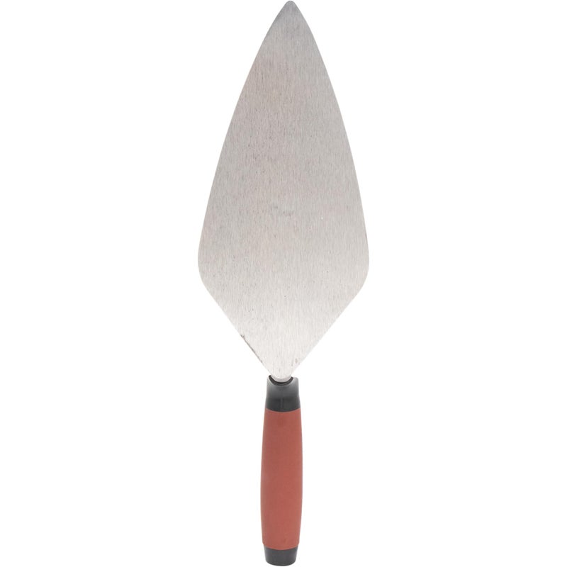 MARSHALLTOWN مجارف الطوب مارشالتاون، نمط لندن، 11 × 4-7/8 بوصة، مقبض دورا سوفت، أعمال الطوب، أعمال الكتل، أعمال الحجر، البناء، صنع في الولايات المتحدة الأمريكية، 33 11FG - Image 3