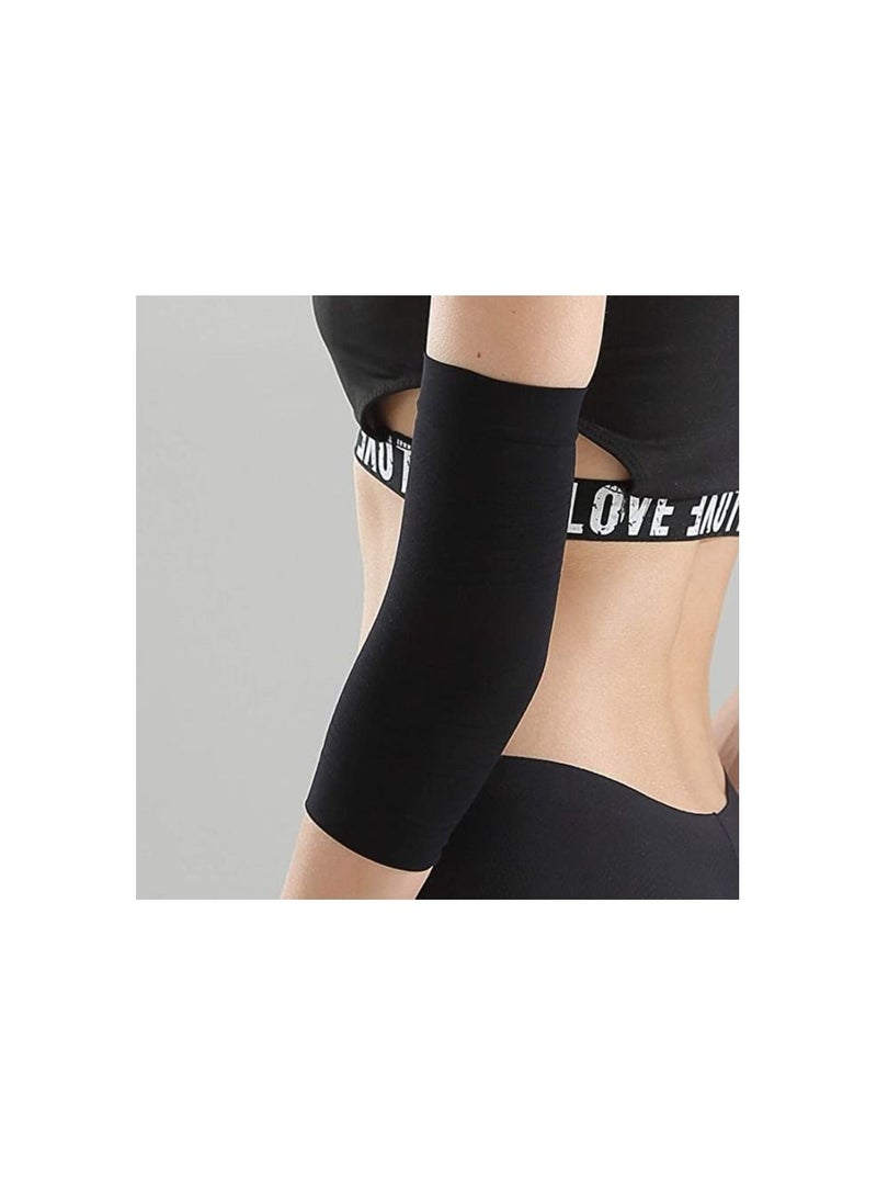 Generic Arm girdles for women, black and beige, 2 pieces, free size, a product made of high-quality materials to resist wear and tear  - Image 2
