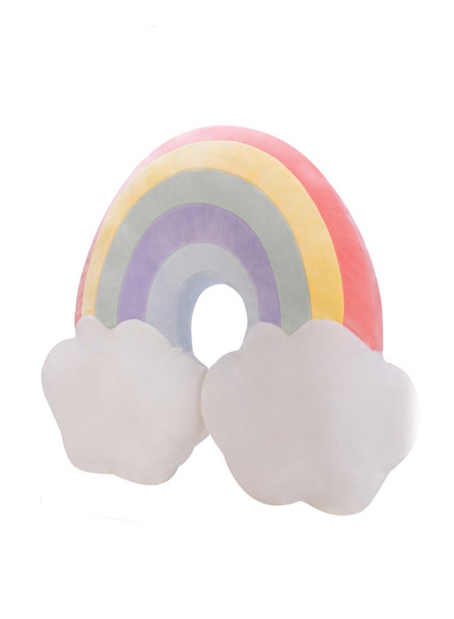 Rainbow plush pillow children's Rainbow Cushion - Image 3