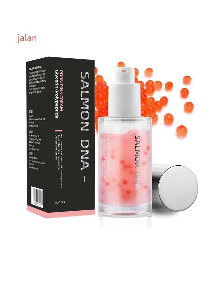 jalan Salmon DNA Pink PDRN Caviar Essence - 50ml | Moisturizing | Particle Reduction | Post-Sun Repair - Image 1